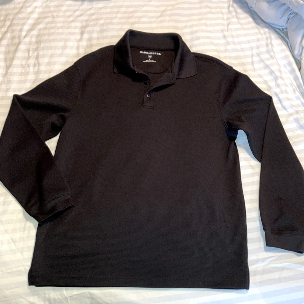Black Saddlebred Women’s Collared Shirt